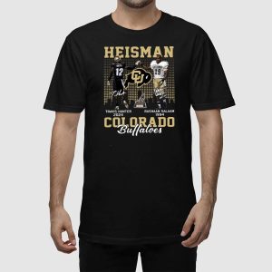 Heisman Travis Hunter 2024 Rashaan Salaam 1994 Buffaloes Shirt 2