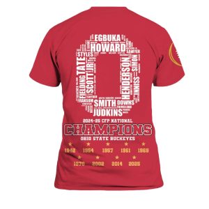 Ohio State 2024 25 National Champions Shirt 3