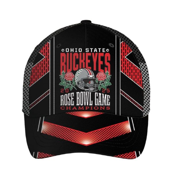 Ohio State 2025 Rose Bowl Game Champions Hat