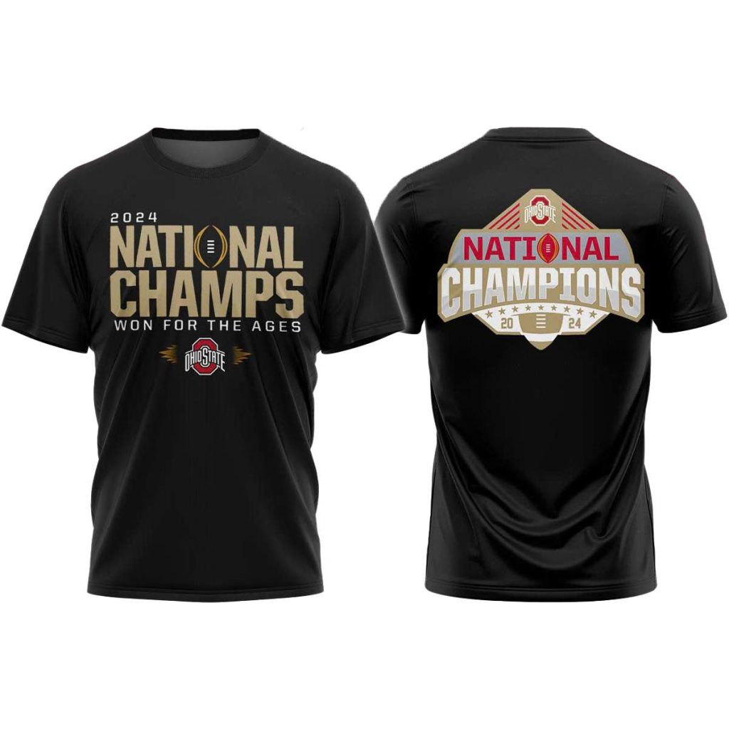 Ohio State Football 2024 National Champions Won For The Ages Shirt