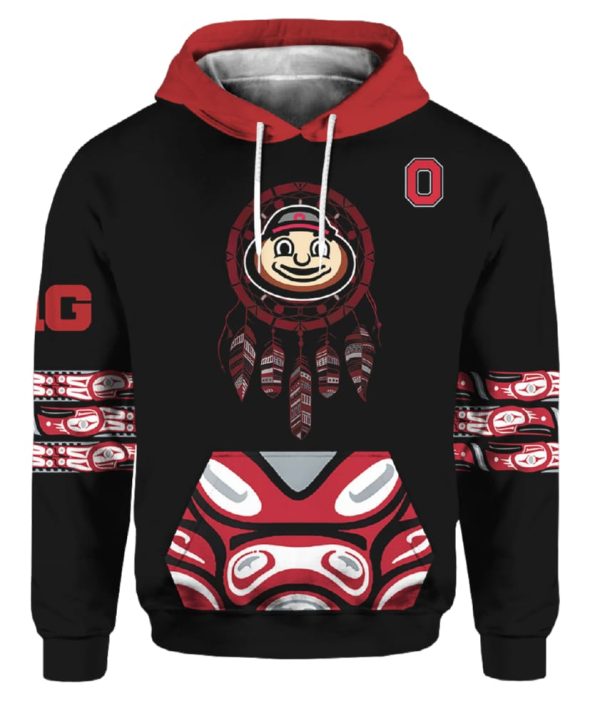 Ohio State Football 2025 Native American Heritage Month Hoodie