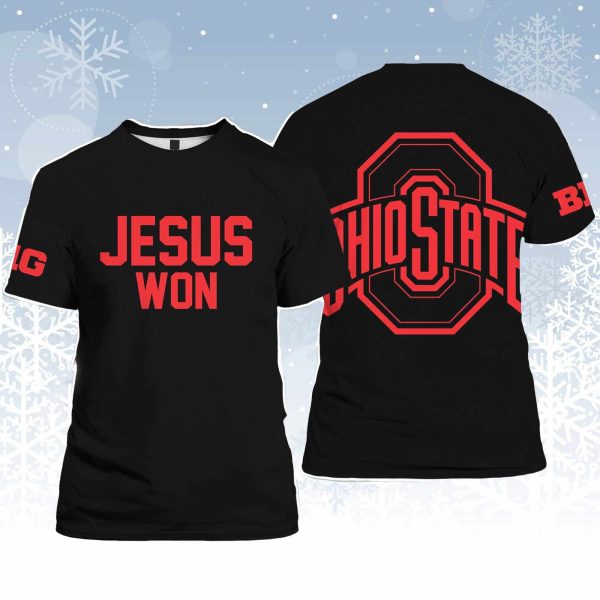 Ohio State Football Jesus Won 2024 Shirt