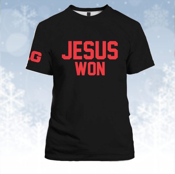 Ohio State Football Jesus Won 2024 Shirt