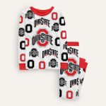 Ohio State Football Print Pajama Set