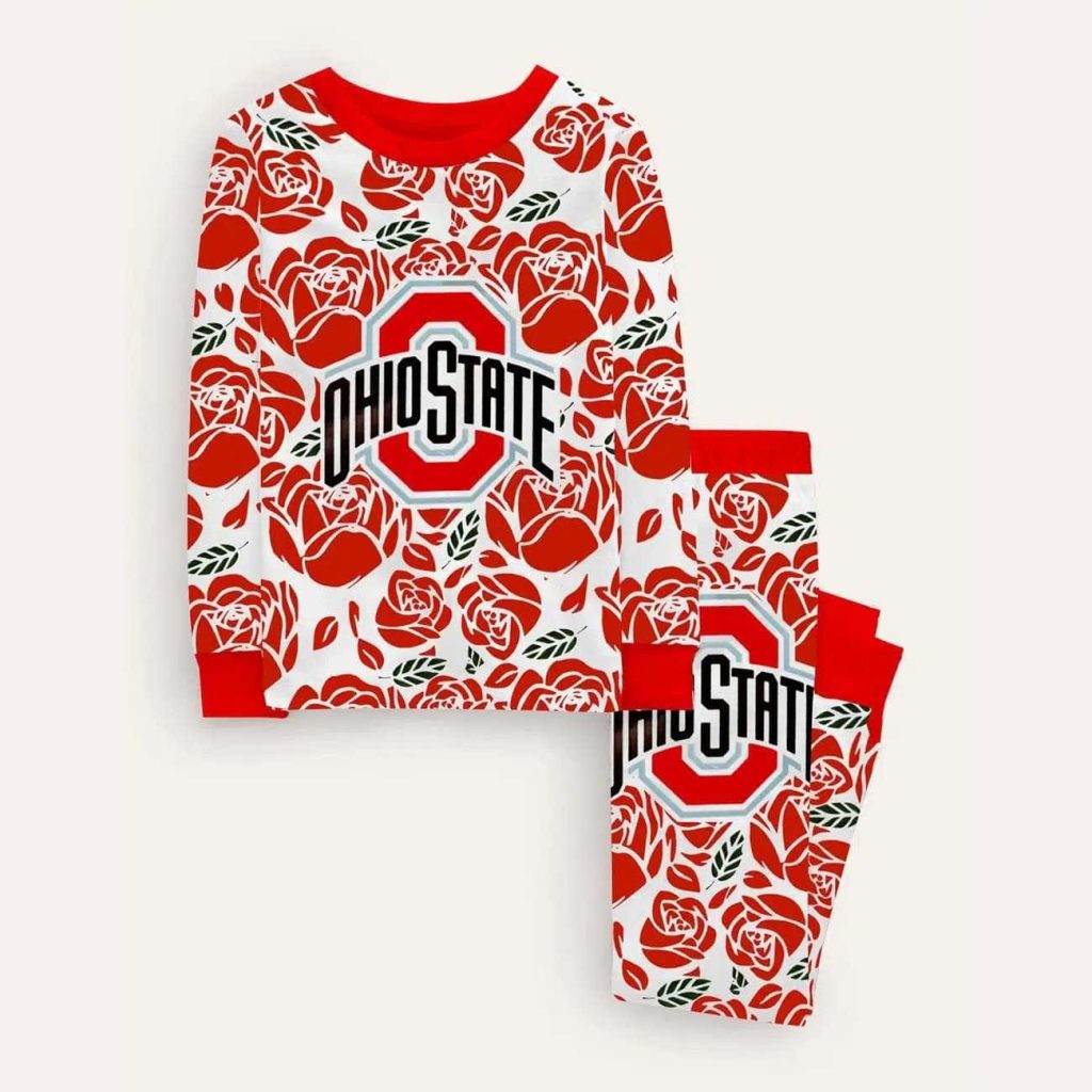 Ohio State Football Rose Bowl 2025 Pajama Set