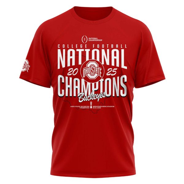 Ohio State NCAA National Champions Shirt 2025