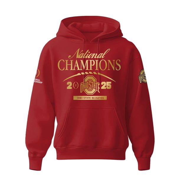 Ohio State National Champions Hoodie 2025