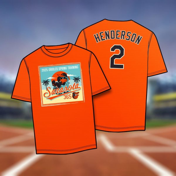 Orioles Spring Training Henderson T-Shirt Giveaway 2025