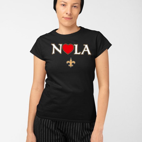 Orleans Saints Love Nola Shirt