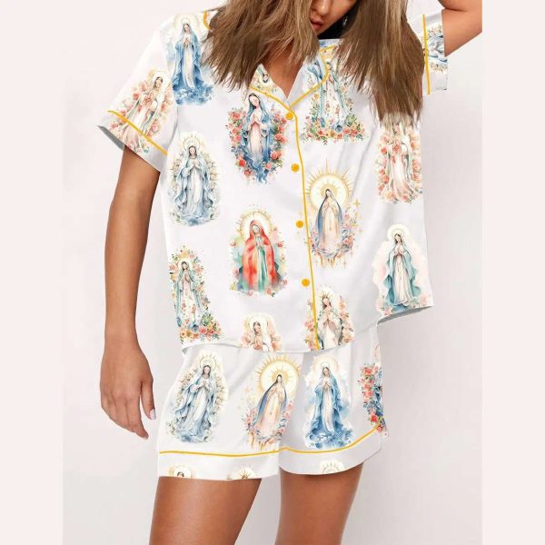 Our Lady Of Modern Christian Pajama Set