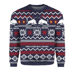 Oracle Red Bull Racing Ugly Christmas Sweater1