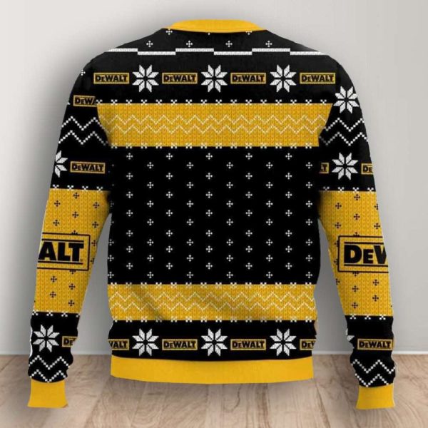 Power Tools Dewalt Merry Christmas Ugly Sweater