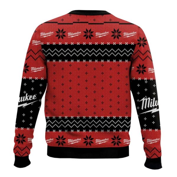 Power Tools Milwaukee Merry Christmas Ugly Sweater