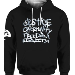 Rams Justice Opportunity Equity Freedom Hoodie