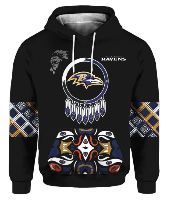 Ravens 2024 Native American Heritage Month Hoodie