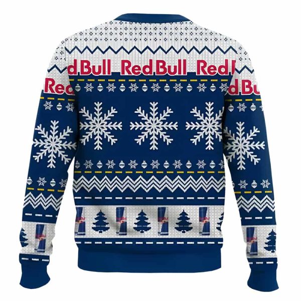 Red Bull Energy Drink Ugly Christmas Sweater