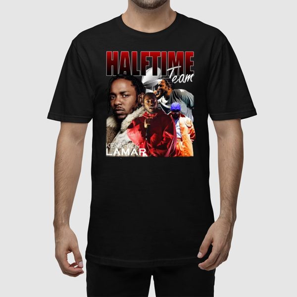 Retro 90s Kendrick Lamar Halftime Team Shirt