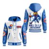 Rock Chalk Jayhawk Hooded Baseball Jacket