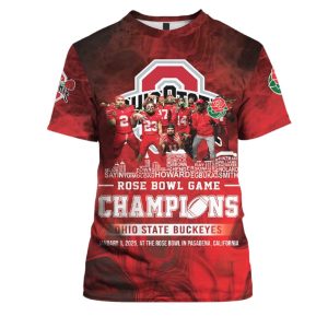 Rose Bowl Game Champions Buckeyes Shirt 2