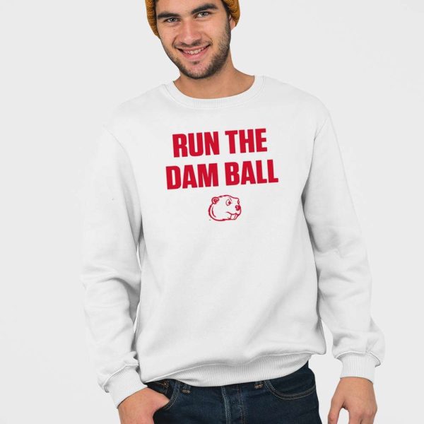 Run The Dam Ball Minot State Shirt