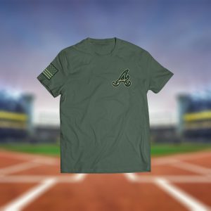 Braves Military Appreciation Truist Park Shirt Giveaway 2025 2