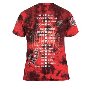 Scarlet And Gray Forever Ohio State Champions Rose Bowl Shirt 3