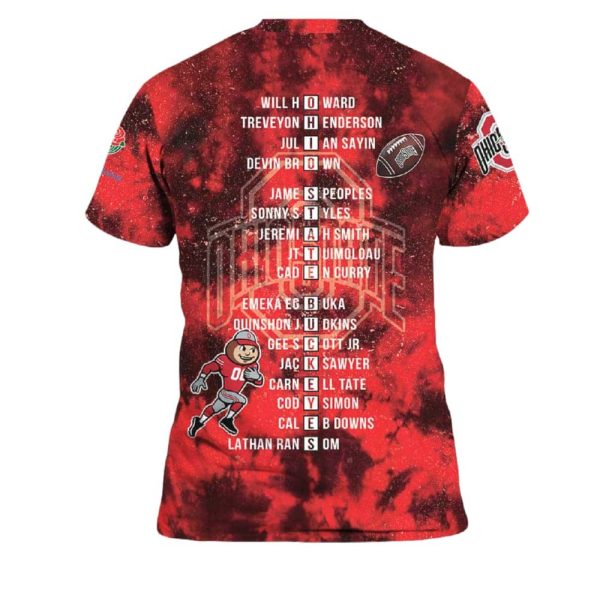 Scarlet And Gray Forever Ohio State Champions Rose Bowl Shirt