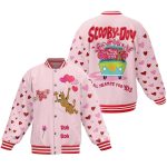 Scooby-Doo I'm All Hearts For You Baseball Jacket