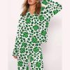 St. Patrick’s Day Clover Camo Pajama Set