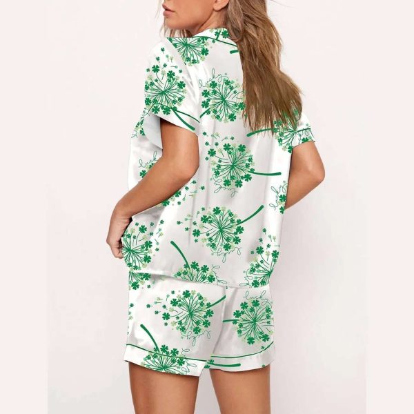 St Patricks Day Dandelion Pajama Set