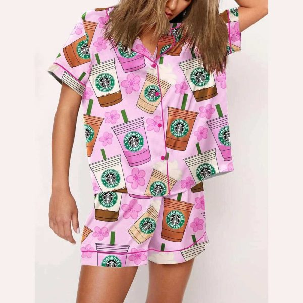 Starbuck Coffee Lover Pajama Set