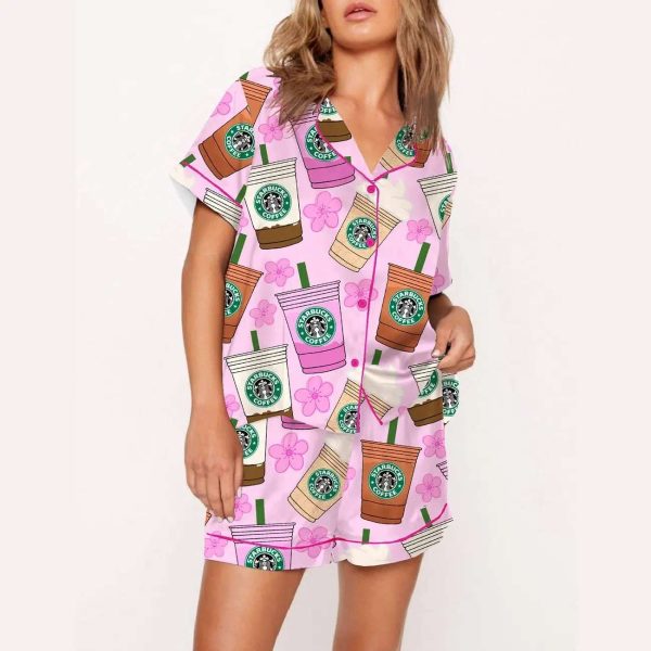 Starbuck Coffee Lover Pajama Set