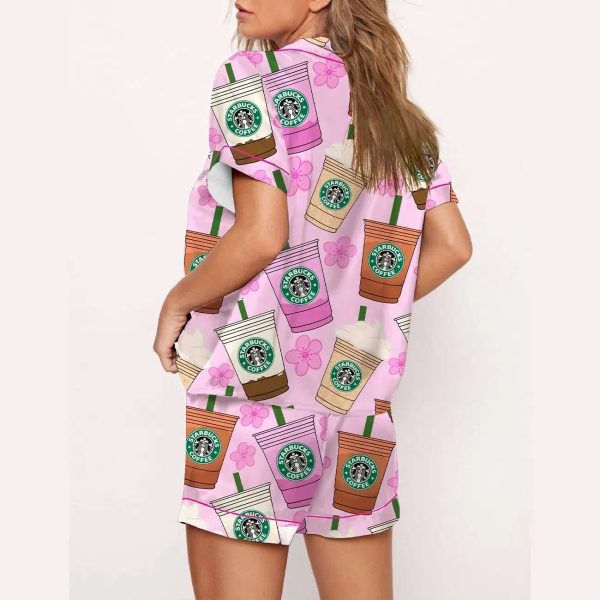 Starbuck Coffee Lover Pajama Set