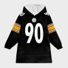 Steelers Watt Football Unisex Blanket Hoodie