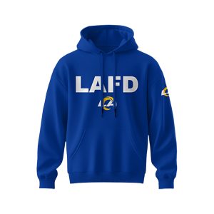 Rams LAFD Thank You First Responders Hoodie 2