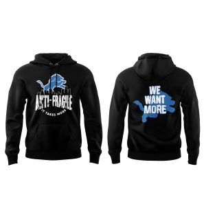 Lions 2025 We Want More Hoodie