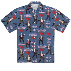 Trump 45 47 US Presidential Hawaiian Shirt 2