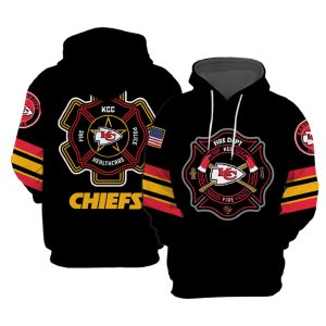 Chiefs 2024 Firefighter Appreciation Night Hoodie