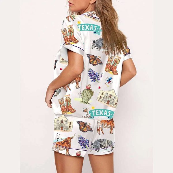 Texas Travel Pajama Set