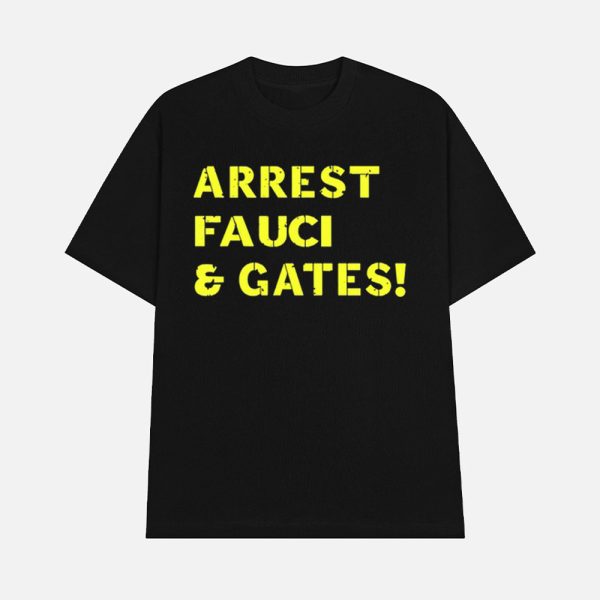 Tim Miller Arrest Fauci And Gates Shirt