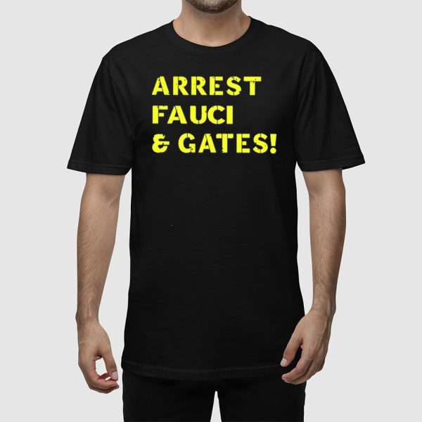 Tim Miller Arrest Fauci And Gates Shirt