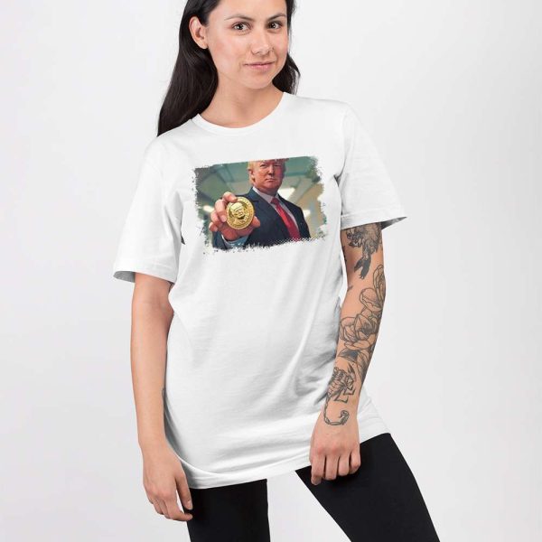 Trump Meme Crypto Coin Shirt