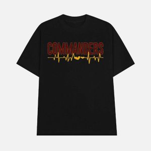 Commanders Heart Beat Shirt 1