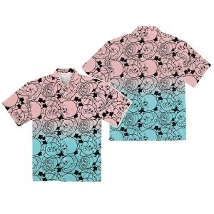 Men's Kirby Cute Hawaiian Shirt