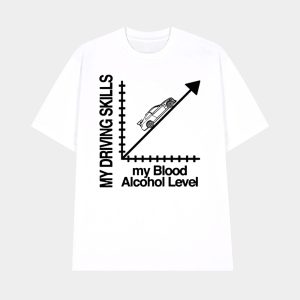 My Driving Skills My Blood Alcohol Level Shirt