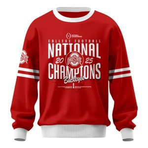 Ohio State NCAA National 2025 Champions Sweatshirt 2