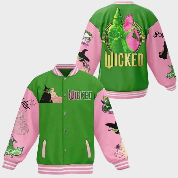 Wicked The Musical Special Varsity Jacket