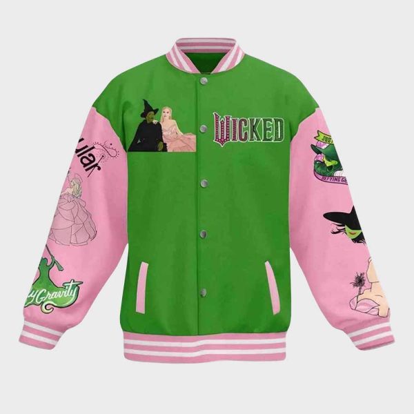 Wicked The Musical Special Varsity Jacket