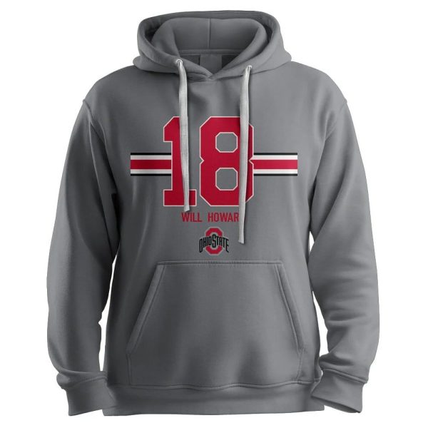 Will Howard Ohio State Football Unisex Hoodie