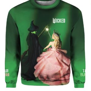 Wizard Of Oz Wicked Change For Good Ugly Sweater 2